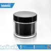 บรรจุภัณฑ์เครื่องสำอาง กระปุก 3 ชั้น 100g ดำ