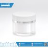 บรรจุภัณฑ์เครื่องสำอาง กระปุก 3 ชั้น 5g 10g ขาว
