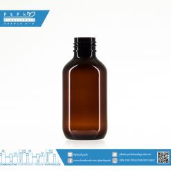 บรรจุภัณฑ์เครื่องสำอาง ขวด 100 ml ชาใส