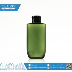 บรรจุภัณฑ์เครื่องสำอาง ขวดทรงรี 100ml เขียว