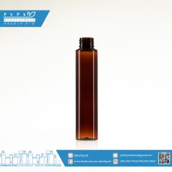 บรรจุภัณฑ์เครื่องสำอาง ไหล่ตัด 100 ml น้ำตาล