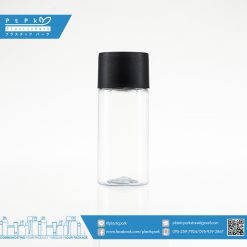 บรรจุภัณฑ์เครื่องสำอาง FR 30 ml ใส ฝาดำ