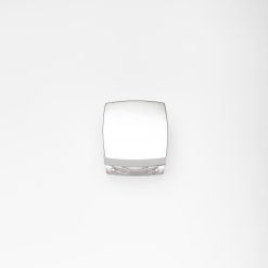 บรรจุภัณฑ์เครื่องสำอาง กระปุก ชาแนล 15 g ขาวฝาเงินด้าน