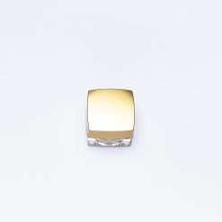 บรรจุภัณฑ์เครื่องสำอาง กระปุก ชาแนล 5g ขาวฝาทองด้าน