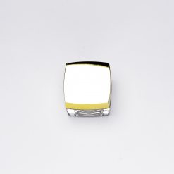 บรรจุภัณฑ์เครื่องสำอาง กระปุก ชาแนล 10g ขาวฝาทองเงา