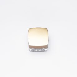 บรรจุภัณฑ์เครื่องสำอาง กระปุก ชาแนล 10g ขาวฝาทองด้าน