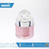 บรรจุภัณฑ์เครื่องสำอาง กระปุก อะคริลิกหัวเพชร 10g สีชมพูฝาเงิน