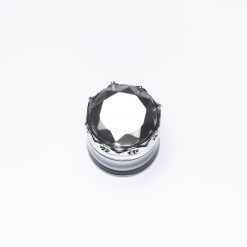 บรรจุภัณฑ์เครื่องสำอาง กระปุก มงกุฎ 10g เงิน