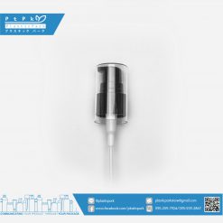 บรรจุภัณฑ์เครื่องสำอาง ปั๊มนกAG ดำ 20 มิล