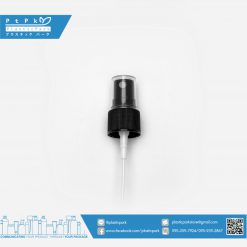 บรรจุภัณฑ์เครื่องสำอาง สเปรย์ดำฝาครอบใส 20 มิล