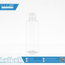 บรรจุภัณฑ์เครื่องสำอาง ขวดแครอลกลม 240 ml ใส