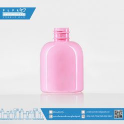 บรรจุภัณฑ์เครื่องสำอาง ขวดกระดิ่ง 150 ml ชมพู