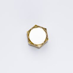 บรรจุภัณฑ์เครื่อสำอางกระปุกอคิลิค ก.98 10g สีทอง