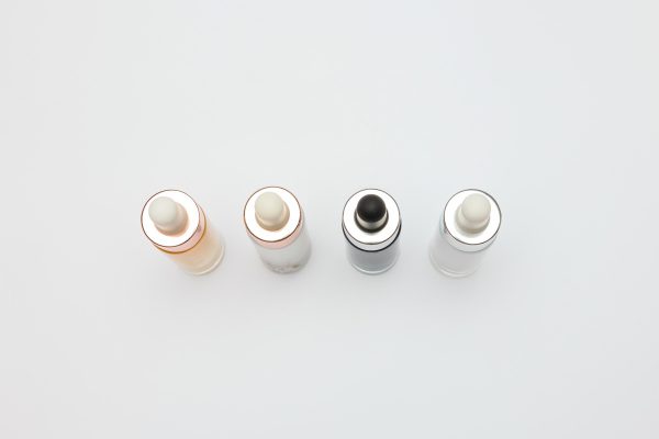 บรรจุภัณฑ์เครื่องสำอาง ขวดกระบอกฝ้า 15 ml 4 ชิ้น