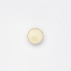 บรรจุภัณฑ์เครื่องสำอาง ฝาแครอล 28 มิล สีครีม