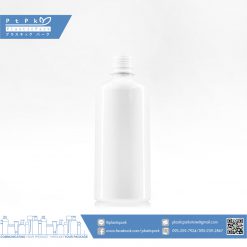 บรรจุภัณฑ์เครื่องสำอาง ขวดปอนด์ 450 ml ขาว