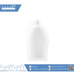 บรรจุภัณฑ์เครื่องสำอาง ขวดโชกุล 300 ml ขาว