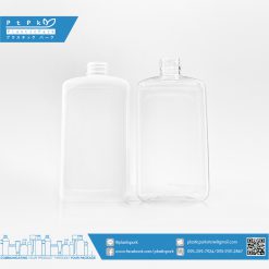 บรรจุภัณฑ์เครื่องสำอาง ขวด RY 500 ml ขาว ใส