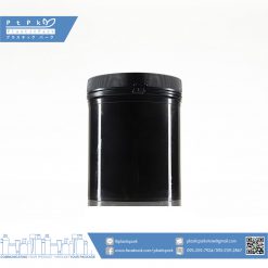 บรรจุภัณฑ์เครื่องสำอาง กระปุกฝาฉีก 1000g ดำ