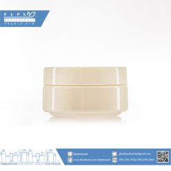 บรรจุภัณฑ์เครื่องสำอาง กระปุก Pet 100g ลูดปัดครีม