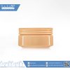 บรรจุภัณฑ์เครื่องสำอาง กระปุก Pet พาสเทล 100g ส้ม