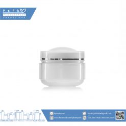 บรรจุภัณฑ์เครื่องสำอาง กระปุกโอเลย์ 10g เทา