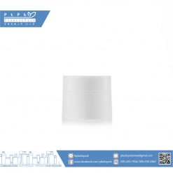 บรรจุภัณฑ์เครื่องสำอาง กระปุก P 17 15g ขาว
