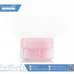 บรรจุภัณฑ์เครื่องสำอาง กระปุกชมพู