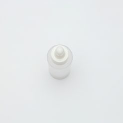 บรรจุภัณฑ์เครื่องสำอาง กลมฝ้า 60 ml ดรอปขาวจุกขาว