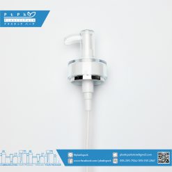 บรรจุภัณฑ์เครื่องสำอาง ปั๊มอะคริลิก A ขาว