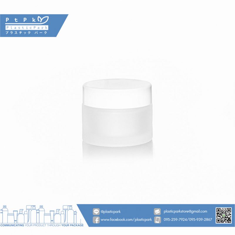 บรรจุภัณฑ์เครื่องสำอาง กระปุก za 50 g ฝาเรียบ