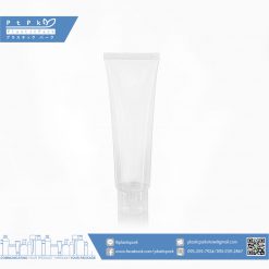 บรรจุภัณฑ์เครื่องสำอาง หลอดโฟม 120 g ใสเงา