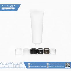 หลอดโฟมเนื้อด้าน 200 g ขาว ฝาฟลิป