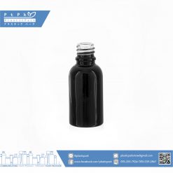 บรรจุภัณฑ์เครื่องสำอาง อโรม่า 10 ml ดำใส