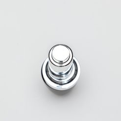 บรรจุภัณฑ์เครื่องสำอาง ขวดลังโคม หัวปั๊ม 20 ml ดำใสฝาเงิน