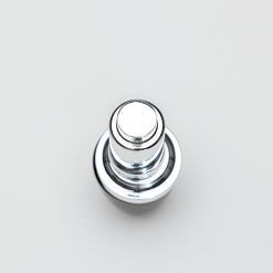 บรรจุภัณฑ์เครื่องสำอาง ขวดลังโคม หัวปั๊ม 20 ml ดำด้านฝาเงิน