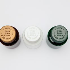 บรรจุภัณฑ์เครื่องสำอาง กระปุกอาหารเสริมเซฟตี้ 100 g ฝาเซฟตี้ 3 ชิ้น