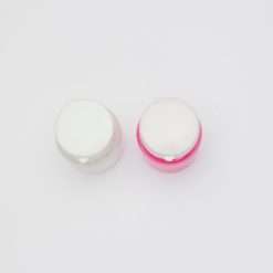 บรรจุภัณฑ์เครื่องสำอาง กระปุกอาหารเสริม NaNo 50 g ขาว ชมพู 2 ชิ้น