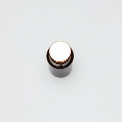 บรรจุภัณฑ์เครื่องสำอาง กระปุกอาหารเสริม 150 g ชา ฝาพิงค์โกลด์