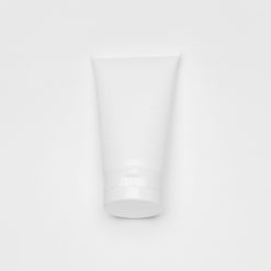 บรรจุภัณฑ์เครื่องสำอาง หลอดโฟม 150 g ขาวด้านฝาฟลิปขาว