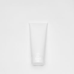 บรรจุภัณฑ์เครื่องสำอาง หลอดโฟม 200 g ขาวด้านฝาฟลิปขาว