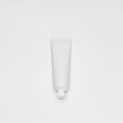 บรรจุภัณฑ์เครื่องสำอาง หลอดอลู ฝาหกเหลี่ยม 100 g ขาวฝาขาว