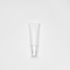 บรรจุภัณฑ์เครื่องสำอาง หลอดสุญญากาศหัวปั้ม 50 g ขาว