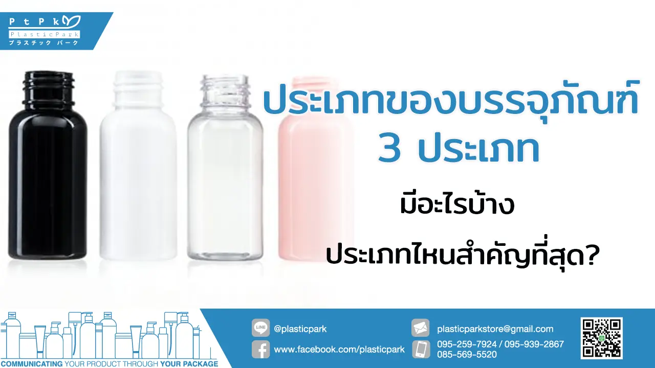 ประเภทของบรรจุภัณฑ์ 3 ประเภท มีอะไรบ้าง ประเภทไหนสำคัญที่สุด?