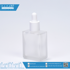 ขวดเหลี่ยมแบน 15 ml