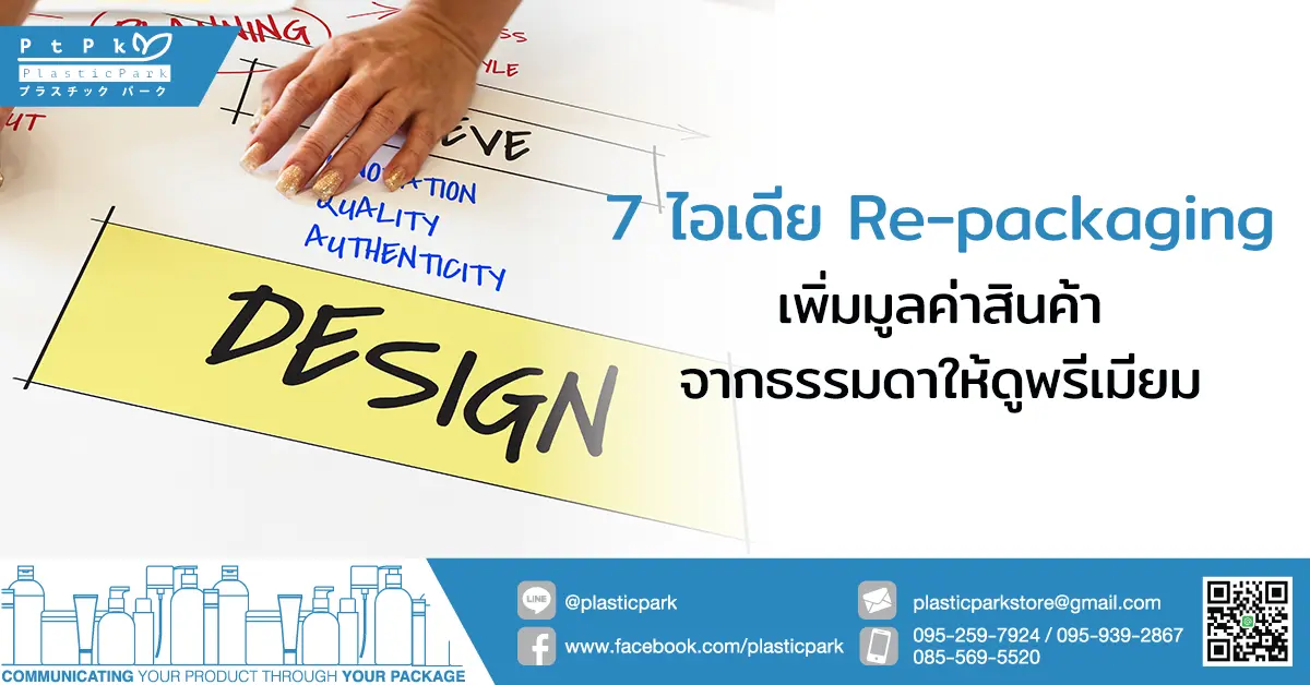7 ไอเดีย Re-packaging เพิ่มมูลค่าสินค้า จากธรรมดาให้ดูพรีเมียม